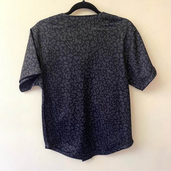 Mitchell & Ness Wild Life Mesh Miami Futbol button front jersey size small - Picture 9 of 9